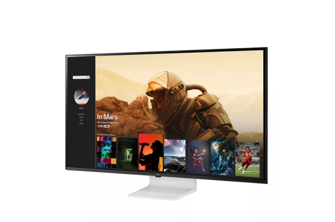 LG 43SQ700S-W computer monitor – image 3