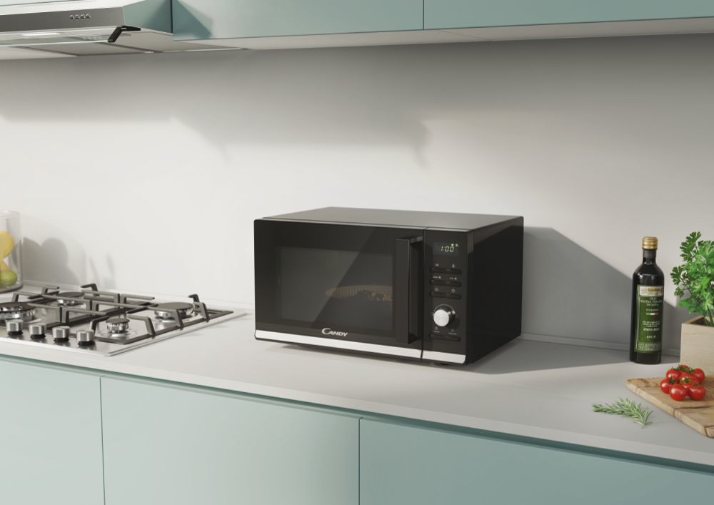 Candy Timeless Compact CMWA23TNDB-07 Black Solo microwave Countertop – image 3