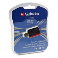 Verbatim 98538 card reader USB 3.2 Gen 1 (3.1 Gen 1) Black, Red – image 4