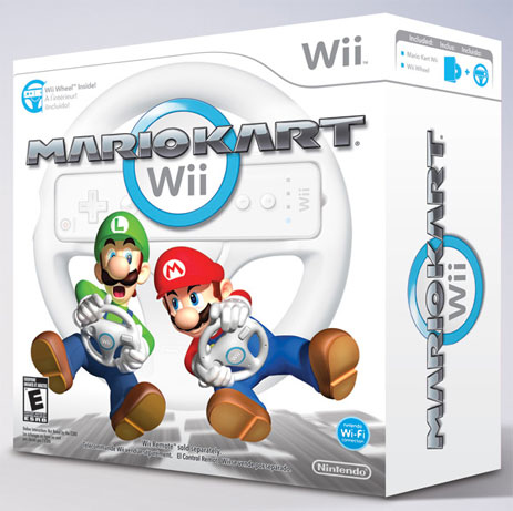 Nintendo Wii + Wii Mario Kart – image 3