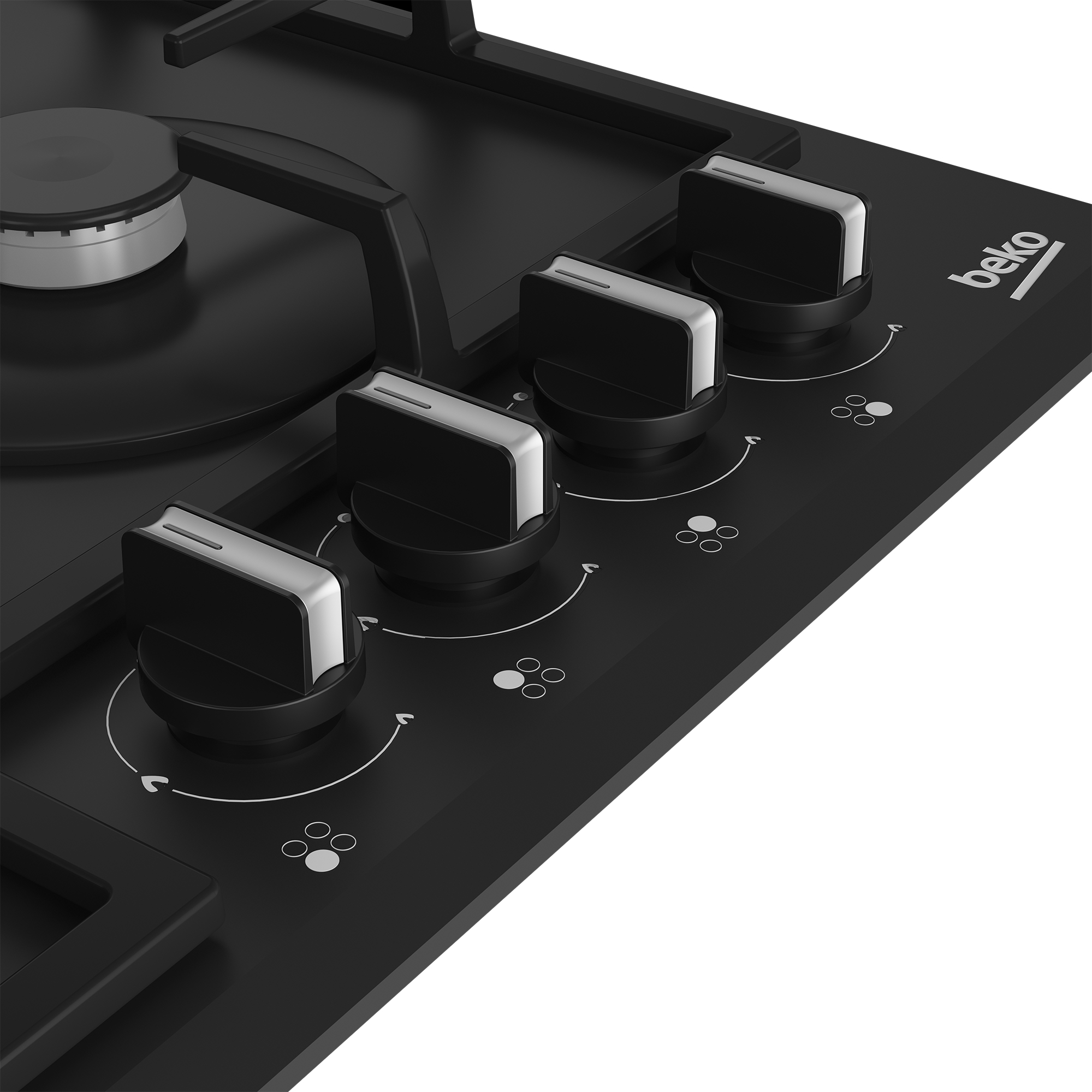 Beko HIYG64225SBOP hob Black Built-in – image 2