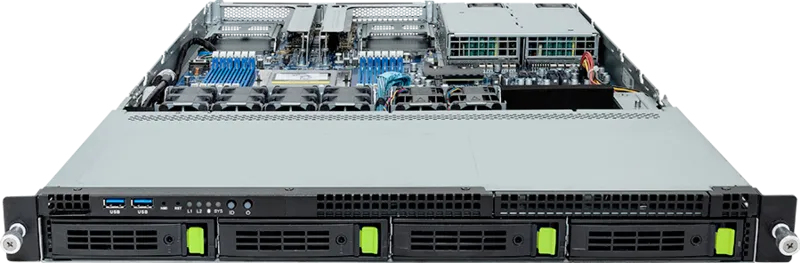GIGABYTE R163-Z30-AAG1 LGA 6096 Rack (1U) Black, Steel – image 2