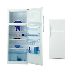 Beko DSE45001 fridge-freezer Freestanding White