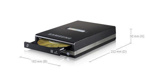 Samsung 22X External USB 2.0 DVD-Writer – image 3