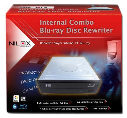 Nilox 10NXMAINBL001 optical disc drive Internal Black – image 3