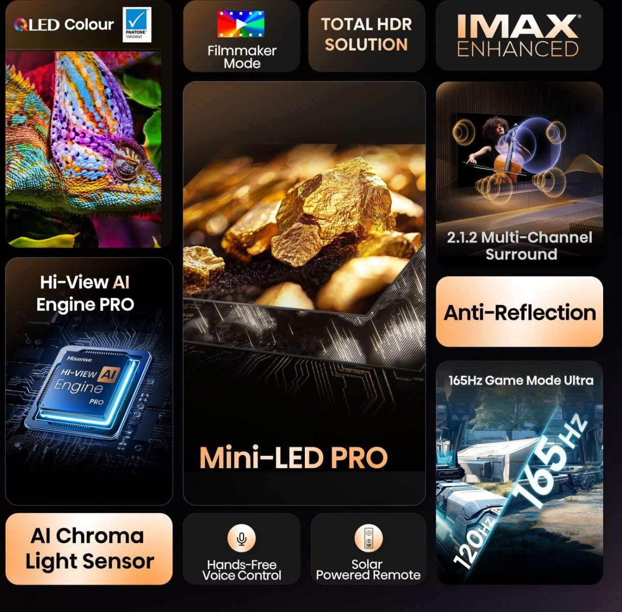 TV Hisense 75U7Q (2025) 75 ULED Mini LED UHD 4K — photo 4