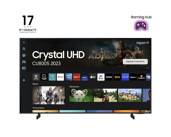 Samsung Series 8 TU85CU8005K 2.16 m (85") 4K Ultra HD Smart TV Wi-Fi Black – image 1