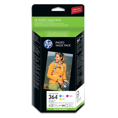 HP 364 Series Photo Packs
