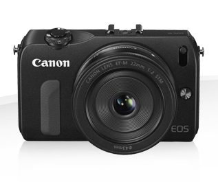 Canon EOS-M + EF-M 22mm + EF Adapter