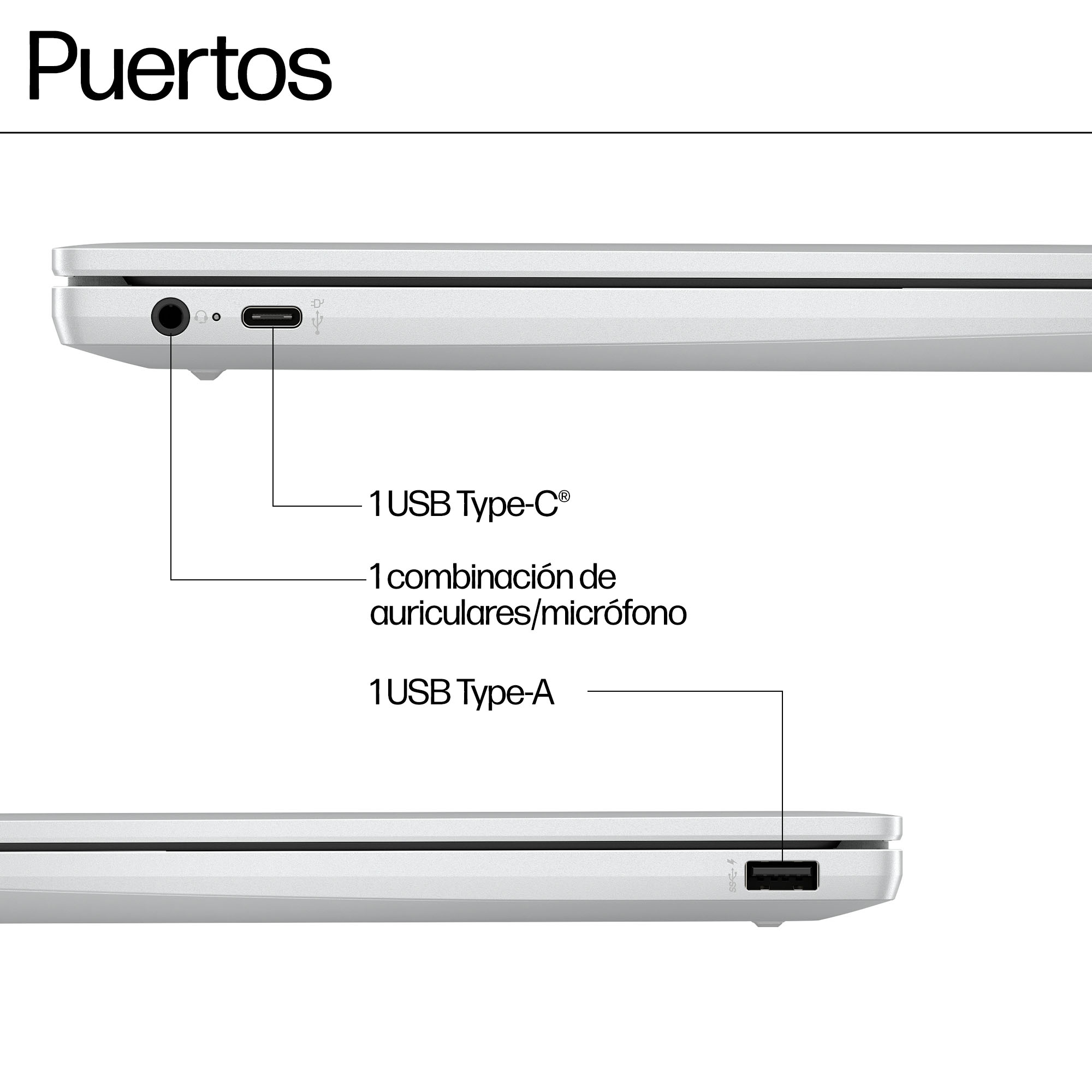 HP - Chromebook HP Chromebook Plus 14a-nf0000ns, i3-N305, 8GB, 256GB UFS, 14', ChromeOS. - imagen 5
