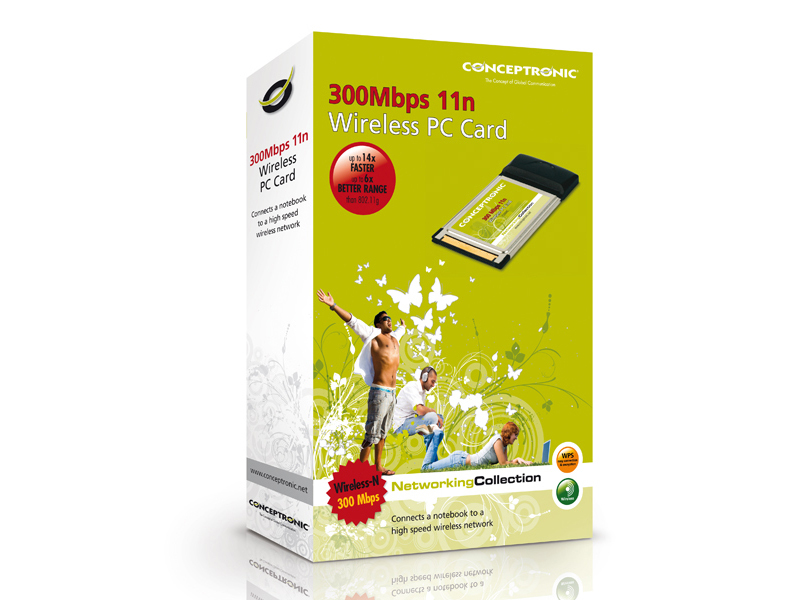 Conceptronic 300Mbps Wireless PC Card – image 5