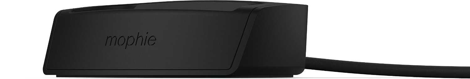 mophie DOCK-JP5-P-DESK-BLK mobile device dock station Smartphone Black – image 3