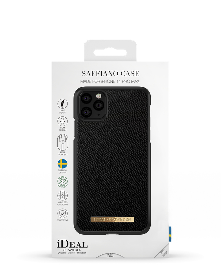 iDeal of Sweden Saffiano Case iPhone 11PM/XSM Black – image 3