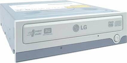 LG GSA-4120B optical disc drive Internal White