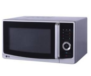 LG MH6589DRS microwave Silver – image 2