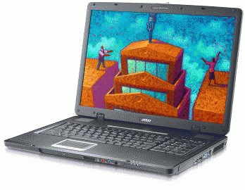 MSI Megabook VR705-045UK laptop Intel® Core™2 Duo T6400 – image 4