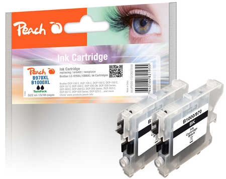 Peach PI500-110 ink cartridge Black