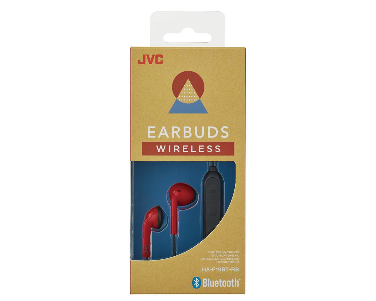 JVC HA-F19BT Headset Wireless In-ear Micro-USB Bluetooth Red – image 3