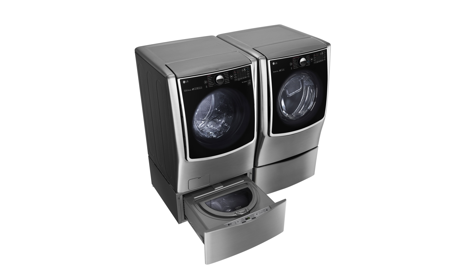 LG WM9000HVA washing machine Front-load 1300 RPM Graphite, Stainless steel – image 6