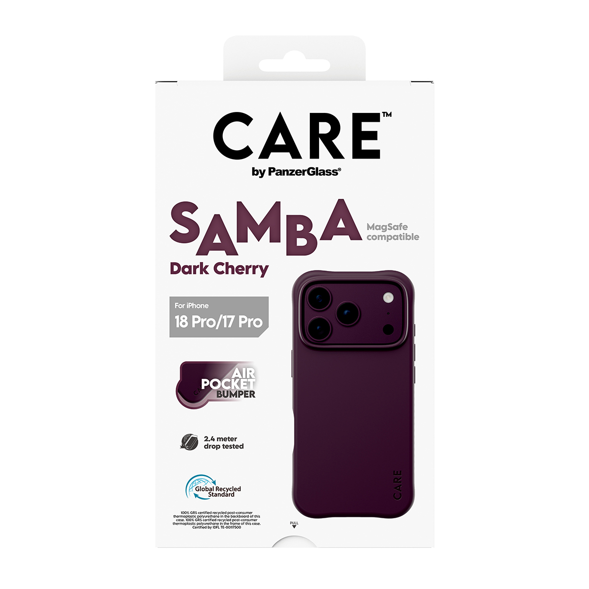 PanzerGlass CARE™ by PanzerGlass® Samba Case Dark Cherry w. MagSafe iPhone 18 Pro | 17 Pro – image 3