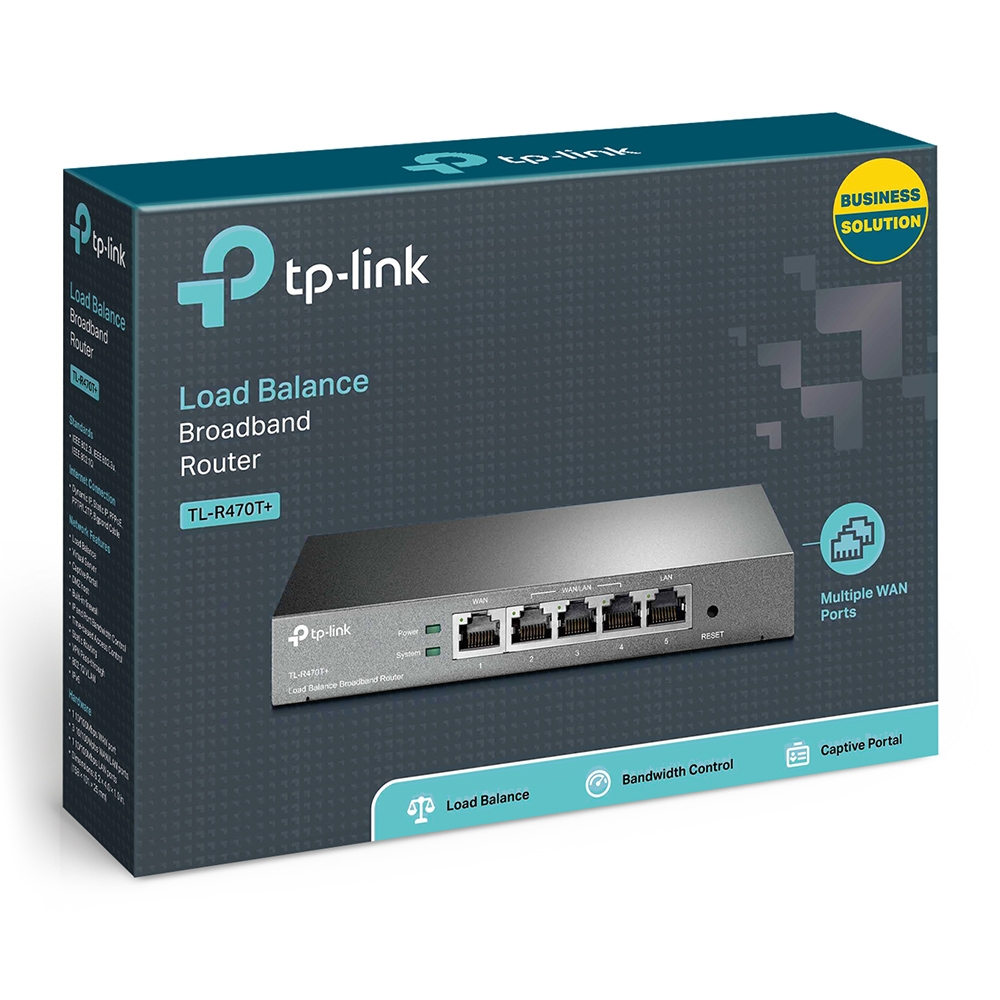 TP-Link TL-R470T+(UN) wired router Fast Ethernet Black – image 3