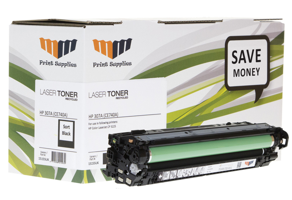 MM Black Laser Toner (CE740A / 307A)