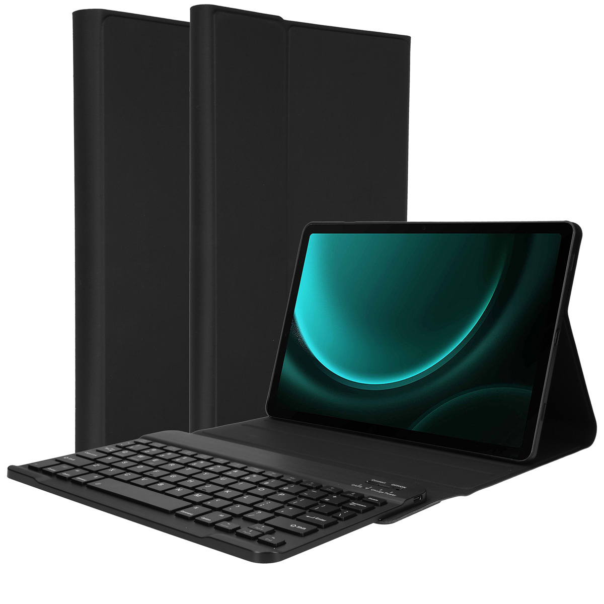 Accezz SH00069644 mobile device keyboard QWERTY Bluetooth Black