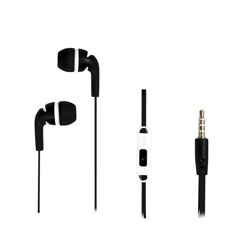 LogiLink HS0050 headphones/headset Wired In-ear Music Black, White – image 4