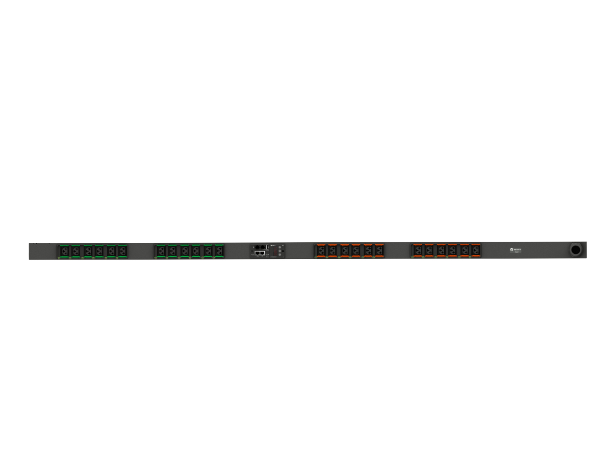 Vertiv Geist MGR3EGB0-24CF13-2PS6B2A10-S power distribution unit (PDU) 24 AC outlet(s) 0U Black