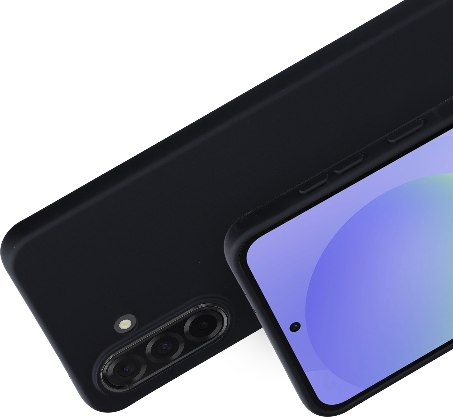 Mobiparts Silicone Cover Samsung Galaxy A36 Black – image 2