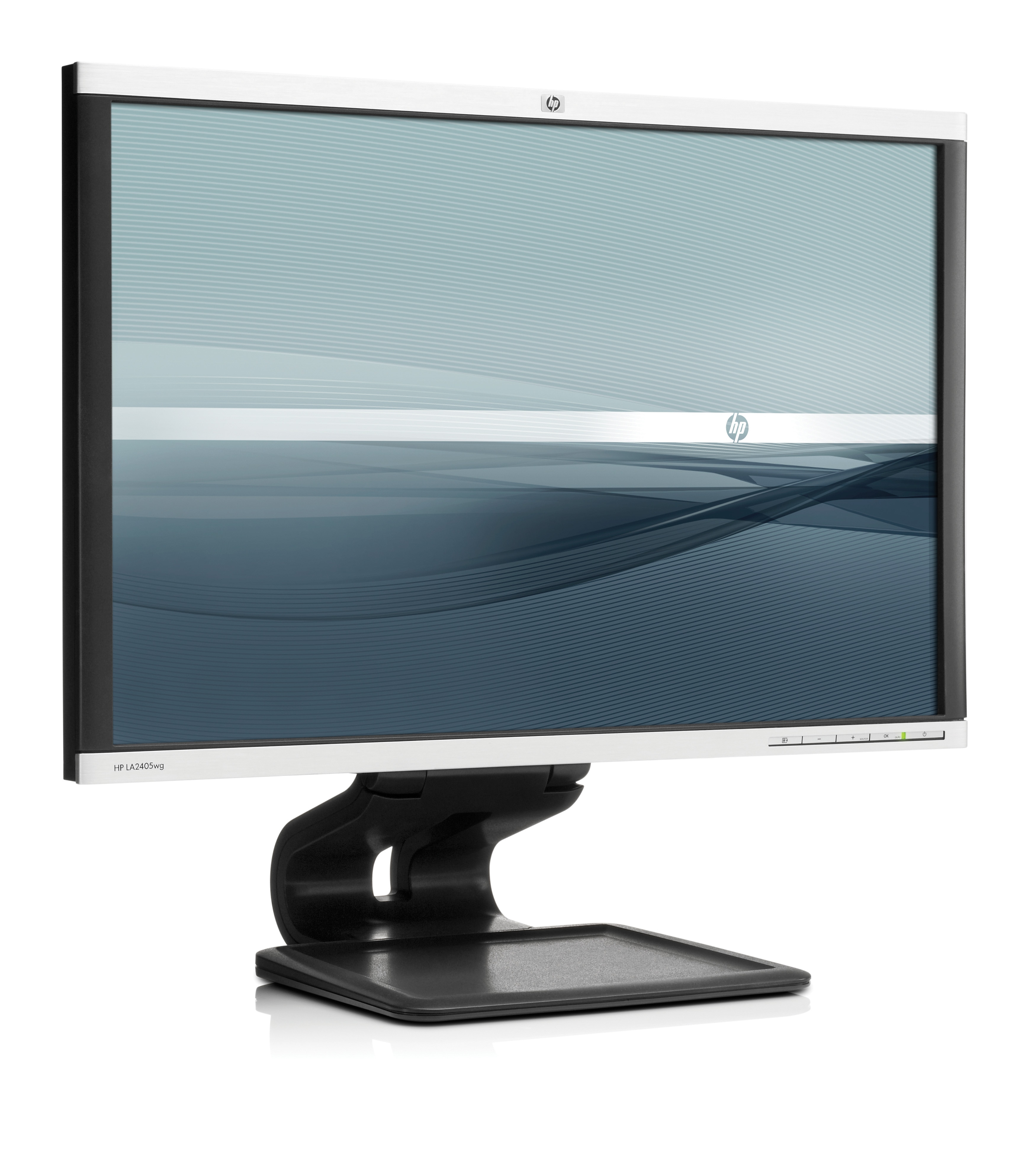 HP Compaq LA2405wg computer monitor 61 cm (24″) 1920 x 1200 pixels Aluminium image 2