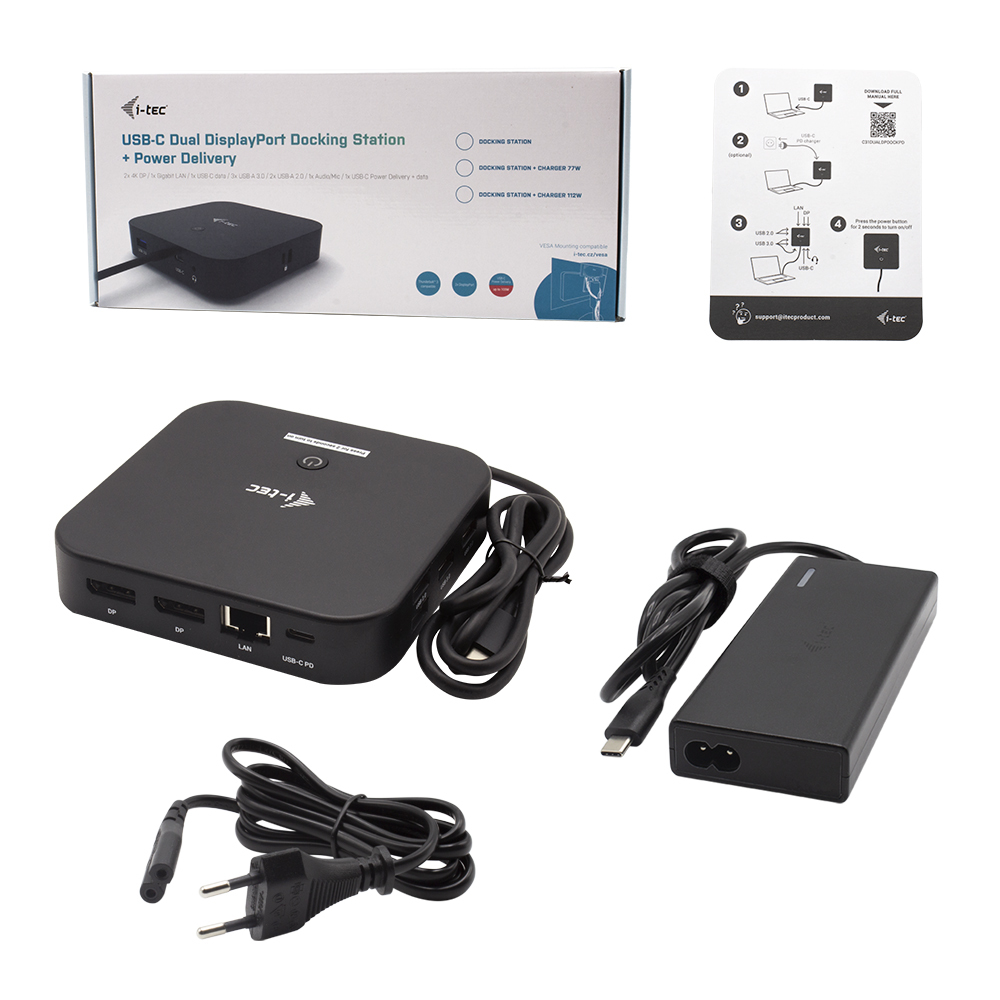 i-tec USB-C Dual Display Docking Station with Power Delivery – image 8