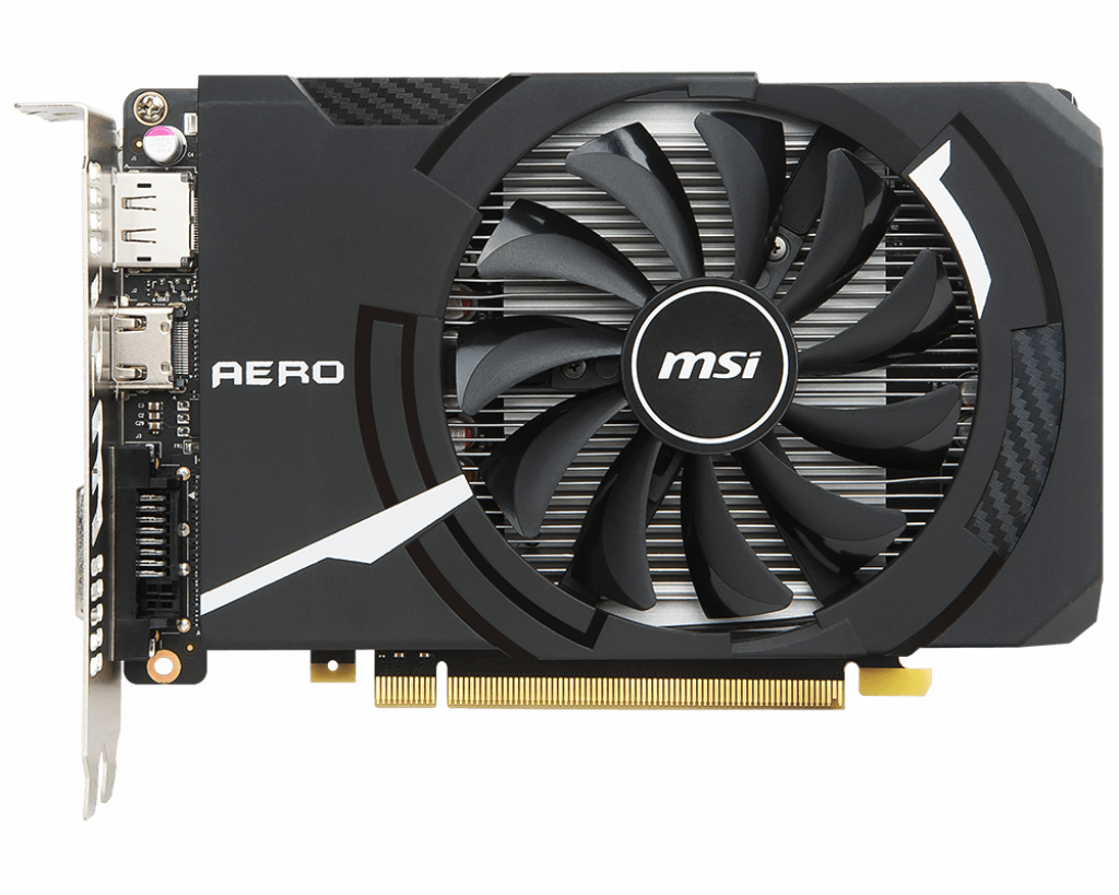 MSI GeForce GTX 1050 AERO ITX 2G OCV1 – image 2