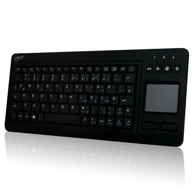 ARCTIC K481 (Deutsch) - Wireless Keyboard with Multi-Touch Pad – image 1