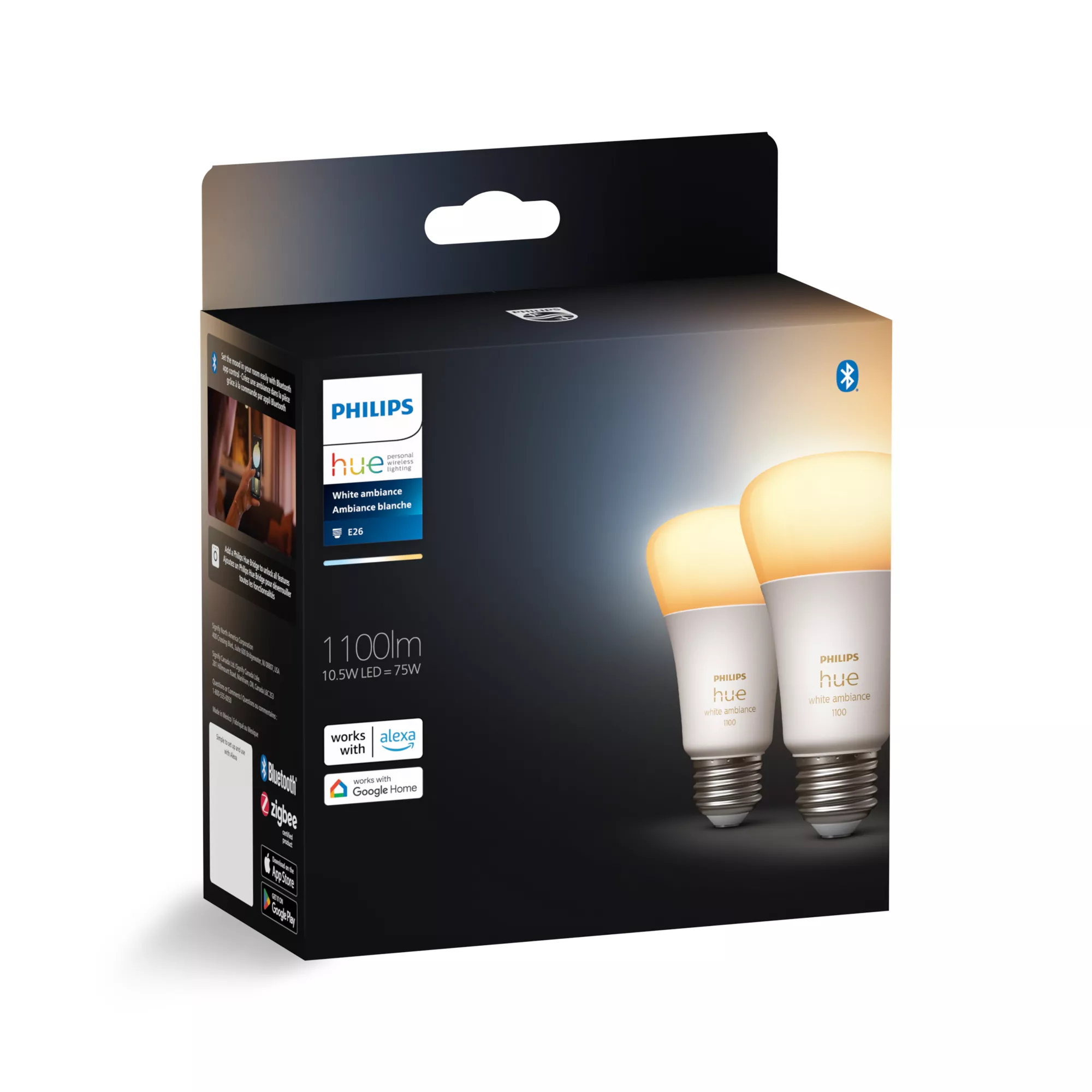Philips by Signify Philips Hue White ambience 046677563356 smart lighting Smart bulb Bluetooth/Zigbee – image 3