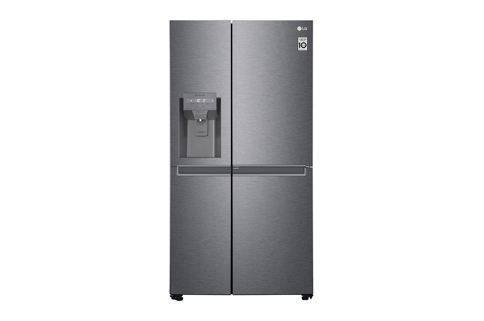 LG GSJV30DSXF side-by-side refrigerator Freestanding