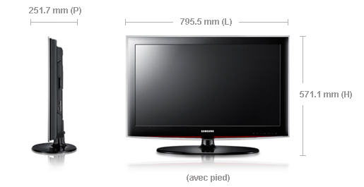 Samsung LE32D450ZF 81.3 cm (32") HD Black – image 8
