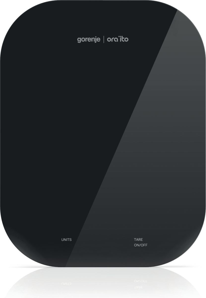 Gorenje KT10ORAB Black Countertop Rectangle Electronic kitchen scale