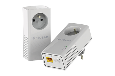 NETGEAR PLP1000-100FRS PowerLine network adapter 1000 Mbit/s Ethernet LAN White 2 pc(s)