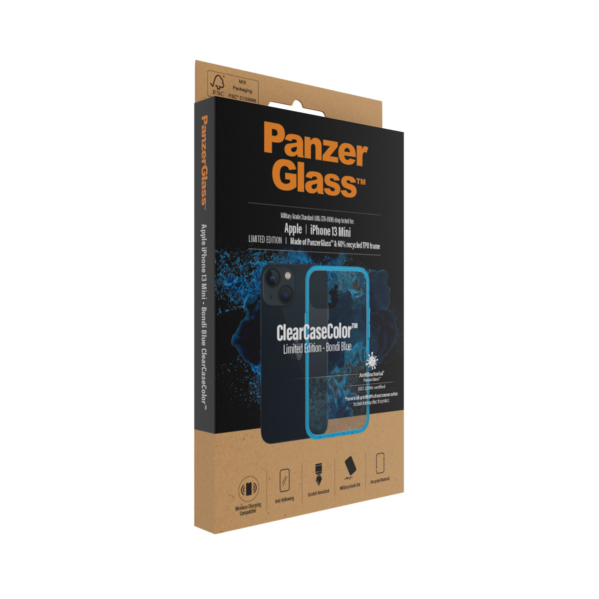 PanzerGlass ® ClearCaseColor™ iPhone 13 Mini - Bondi Blue – image 4