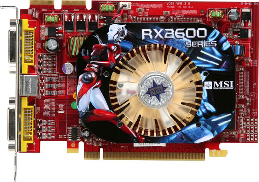 MSI Radeon HD 2600XT 256 MB