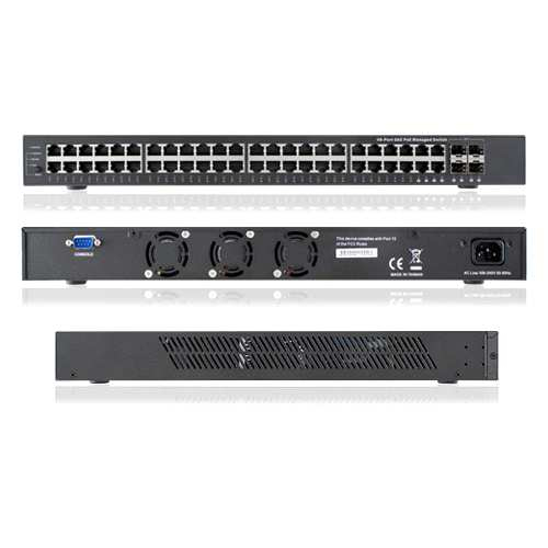 ICY BOX IB-POE48848-S24 Gigabit Ethernet (10/100/1000) Power over Ethernet (PoE) Black – image 2