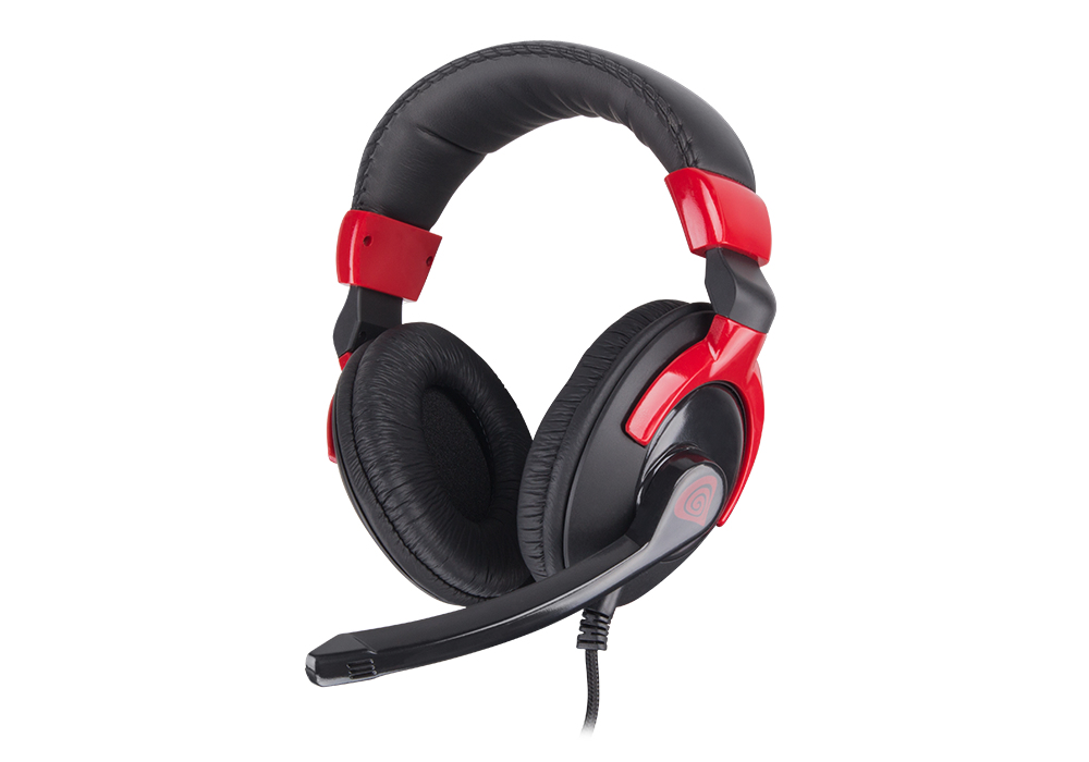 GENESIS H33 Headset Wired Head-band Gaming Black, Red – image 2