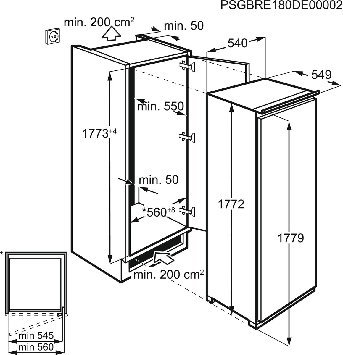 Electrolux KRS4DE18S fridge Built-in – image 7