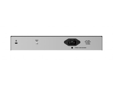 D-Link DES-1018P network switch Unmanaged L2 Fast Ethernet (10/100) Power over Ethernet (PoE) Black, Grey – image 3