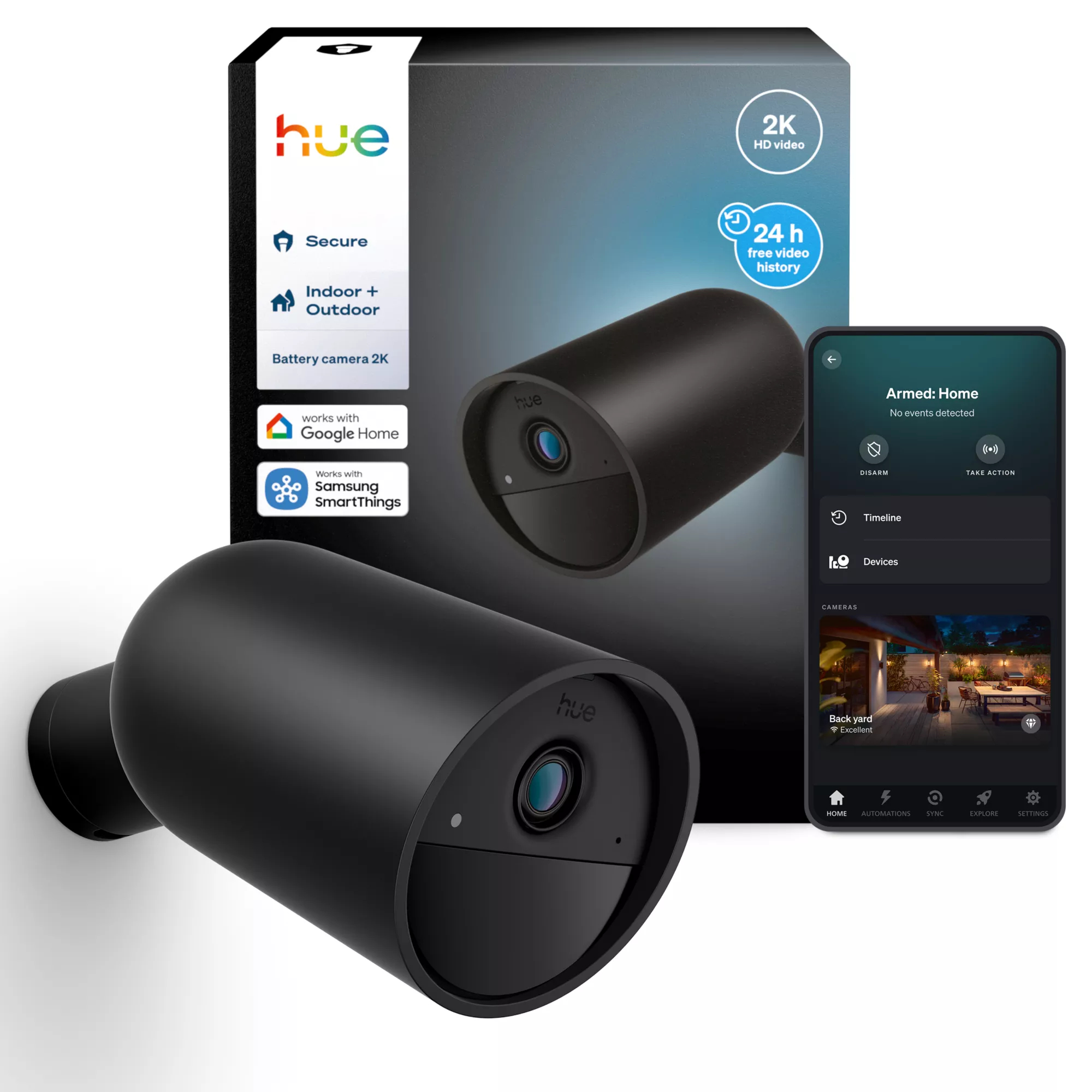 Philips by Signify Philips Secure 2K Battery Camera – image 3