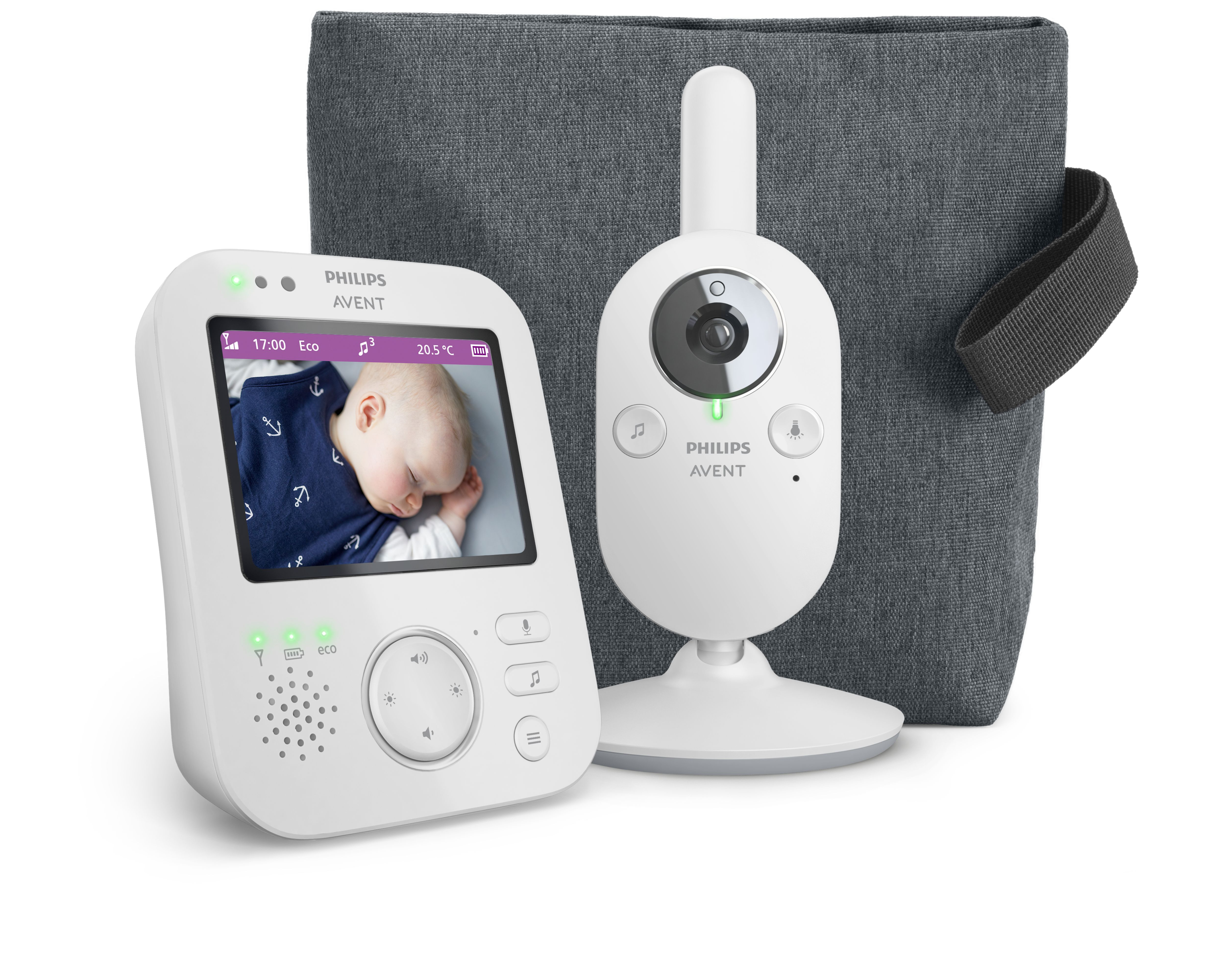 Philips AVENT Video Baby Monitor SCD892/26 Premium