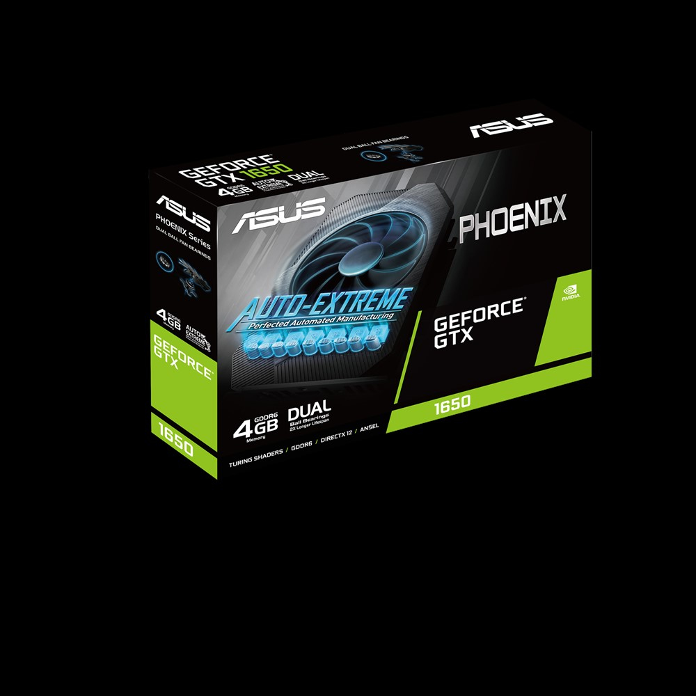 ASUS Phoenix PH-GTX1650-4GD6-P graphics card NVIDIA GeForce GTX 1650 – image 2