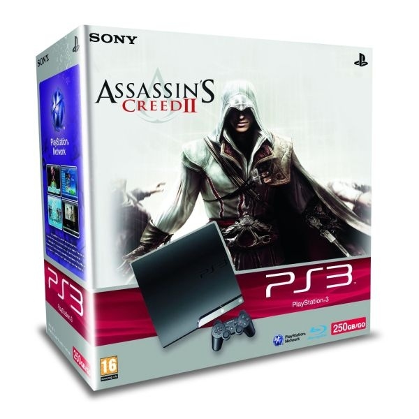 Sony Interactive Entertainment Playstation 3 Slim 250 GB / Assassins Creed 2