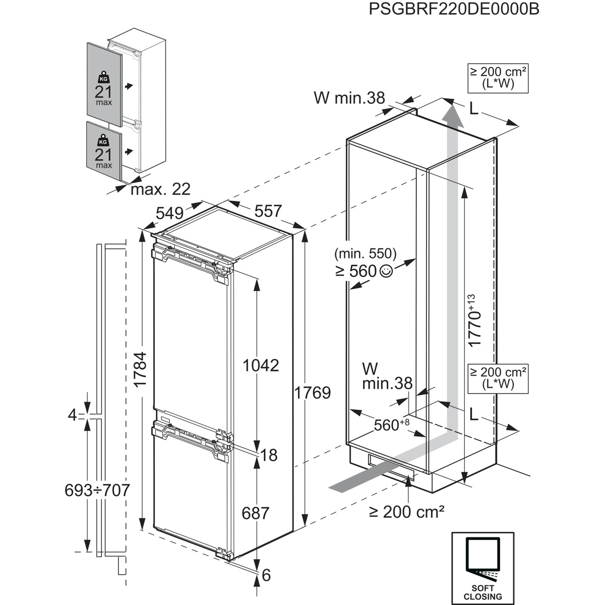 AEG Series 7000 TC7CS181AF Built-in – image 8